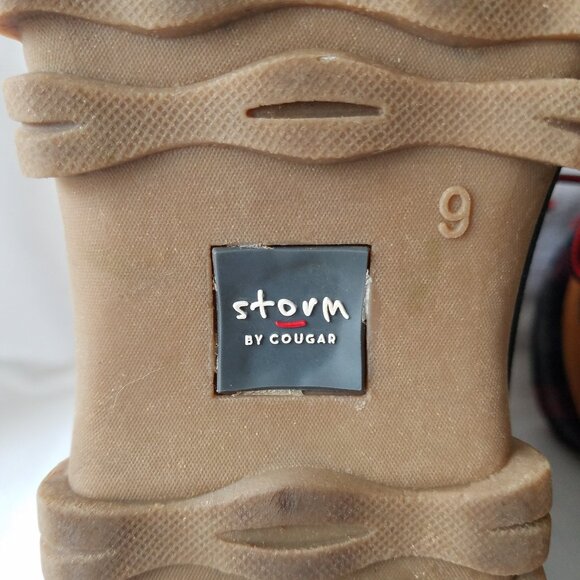 Storm by Cougar Suede Upper Lace-Up Winter Boot Women's Size 9 M - Picture 7 of 8